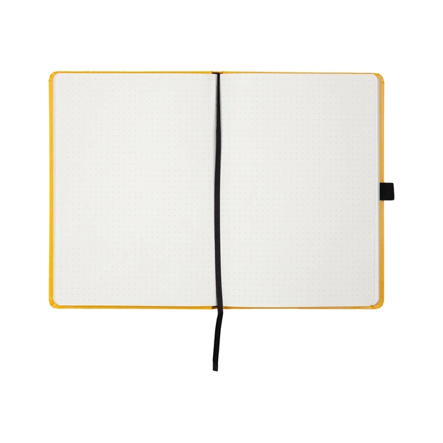 Книга записна Axent Partner 125х195 мм в точку 96 аркушів Жовта (8306-08-A) - зображення 8