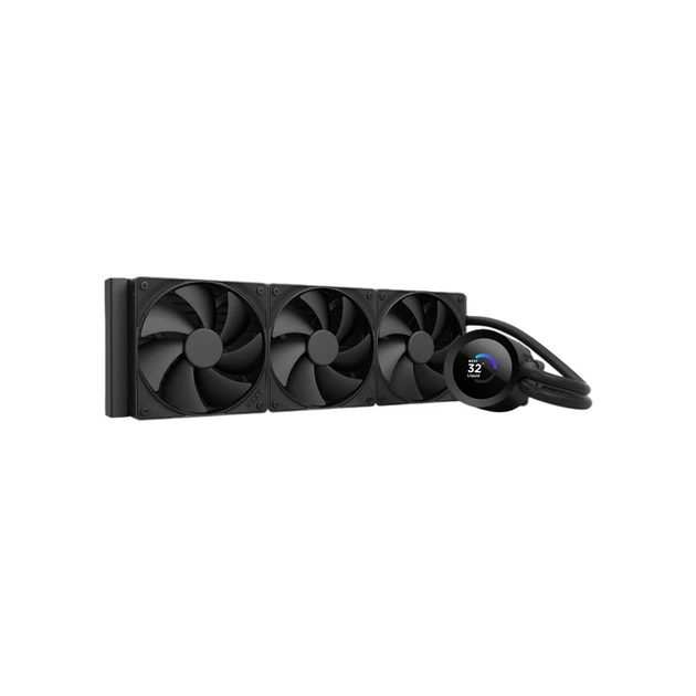 Система рідинного охолодження NZXT Kraken Plus V2 360mm AIO liquid cooler w/Displ (RL-KN360-B2) - зображення 1