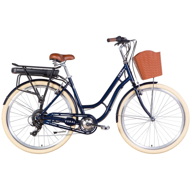 Электровелосипед Dorozhnik 28" Coral 2022 Dark Blue (ELB-D-28-035) - изображение 1