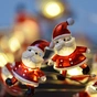 Гірлянда YES! Fun На мідному дроті Санта 20 LED Тепло-біла 2.2 м На батарейках (801211) - зменшене зображення 4