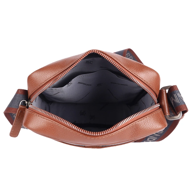 Сумка Brampton London Crossflow Tan (64405 TAN) - зображення 5