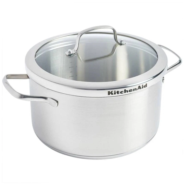 Каструля KitchenAid Proline з кришкою 24 см 5,7 л (CC001879-001) - зображення 1