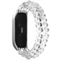 Ремінець до фітнес браслета XoKo Decorative для Xiaomi Mi Band 3/4 Silver (XK-XM-NG-Silver) - зменшене зображення 2