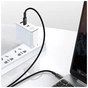 Дата кабель USB-C to USB-C 2.0m 100W black Baseus (CATWJ-A01) - зменшене зображення 6