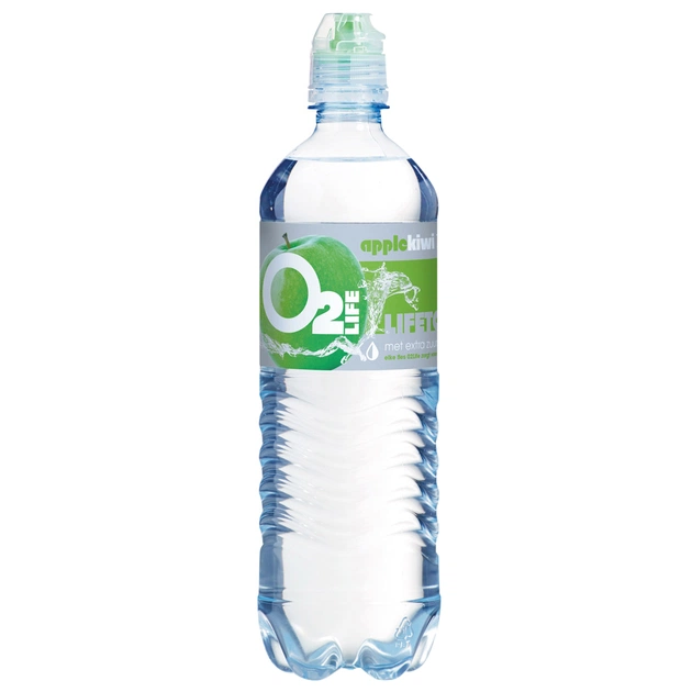 Мінеральна вода O2 Life Appel Kiwi 750 мл (8718104460065) - изображение 1
