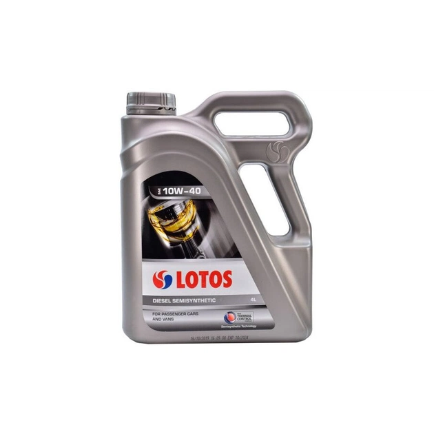 Моторна олива Lotos Diesel Semisyntic 10w40 4л (2693) - зображення 1