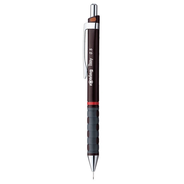 Олівець механічний Rotring Drawing TIKKY Burgundy (ISO) PCL 0,5 (R1904691) - изображение 1