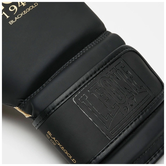 Боксерські рукавички Leone GN059D Black/Gold 10 унцій (GN059D_Bl/Gold_10oz) - picture 8