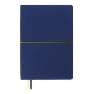 Книга записна Buromax Unique 96 аркушів А5 у клітинку синій (BM.295107-02) зображення 1