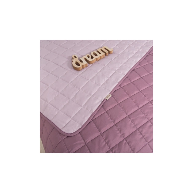 Покривало Viluta стьобане двустороннє Дует Пудрова троянда 210х240 (duet_pudtroyanda_210x240) - picture 5