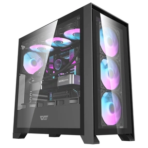 Корпус для ПК DARKFLASH DRX90 GLASS BLACK зображення 1
