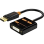 Адаптер Сabletime DisplayPort - DVI (M/F), 0.2 м, Black (CP24B) - зменшене зображення 1