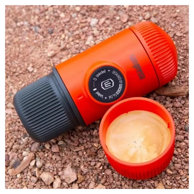 Кавоварка кемпінгова Wacaco Nanopresso з чохлом червона (WNANORED) - picture 7