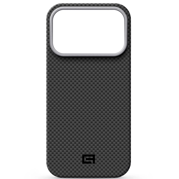 Чохол до мобільного телефона Armorstandart BlackIcon Kevlar MagCase Apple iPhone 17 Pro Black (ARM88529) - зображення 1