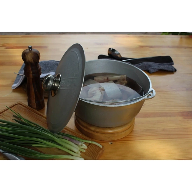 Котел туристичний Brizoll алюмінієвий з дужкою та кришкою 2 л (12-002-1) - picture 10