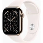 Смарт-годинник Apple Watch Series 11 GPS + Cellular 42mm Gold Titanium Case with Light Blush Sport Band - S/M (MF8W4RK/A) - зменшене зображення 1