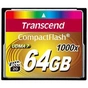 Карта пам'яті Transcend 64Gb Compact Flash 1000x (TS64GCF1000) - зменшене зображення 1