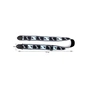 Ремень для гитары Fender Strap 2" Monogrammed Black/Light Grey/Medium Blue (204092) - уменьшенное изображение 2