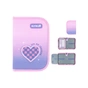 Пенал Kite Charming 621 без наповнення, 1 відділення, 1 відворот (K26-621-1) - уменьшенное изображение 1