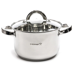 Кастрюля Hölmer з кришкою 2,6л (CR-18426-SS) изображение 1
