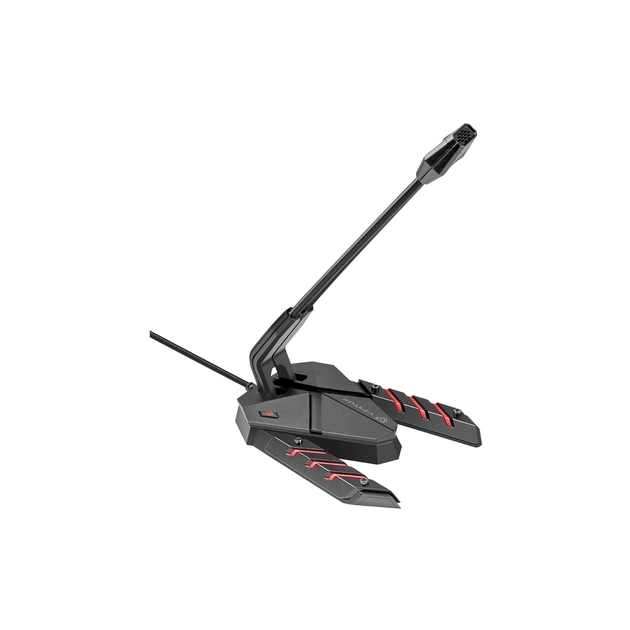 Мікрофон Vertux Streamer-3 LED USB Black (streamer-3.black) - зображення 1