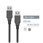 Дата кабель USB 2.0 AM/AM 1.0m black ColorWay (CW-CBUU071-BK) - уменьшенное изображение 4