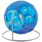 Іграшка для гризунів Природа Куля бігова на підставці d 13 см синя (4823082402786) - уменьшенное изображение 1