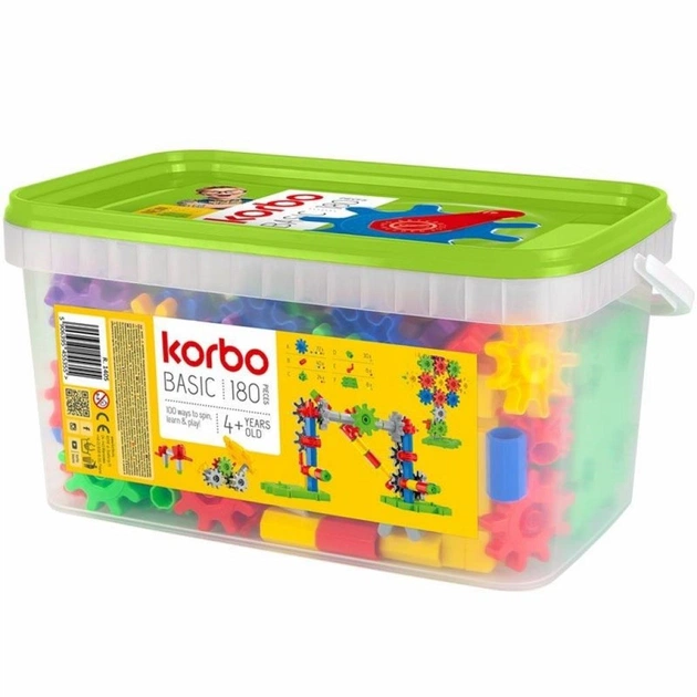 Конструктор Korbo Basic 180 деталей (65913) - изображение 1
