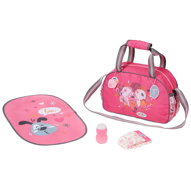 Аксесуар до ляльки Zapf Сумка для ляльки Baby Born Турбота про малюка S2 з аксесуарами (832455) - picture 1