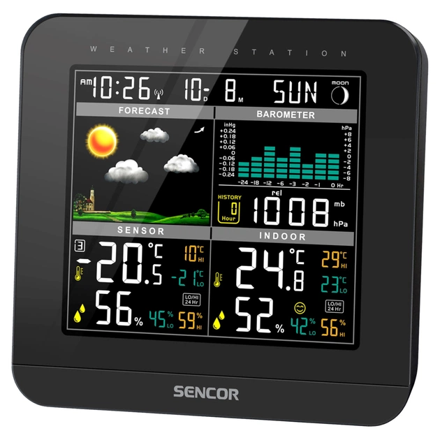 Метеостанція Sencor SWS5800 - зображення 3