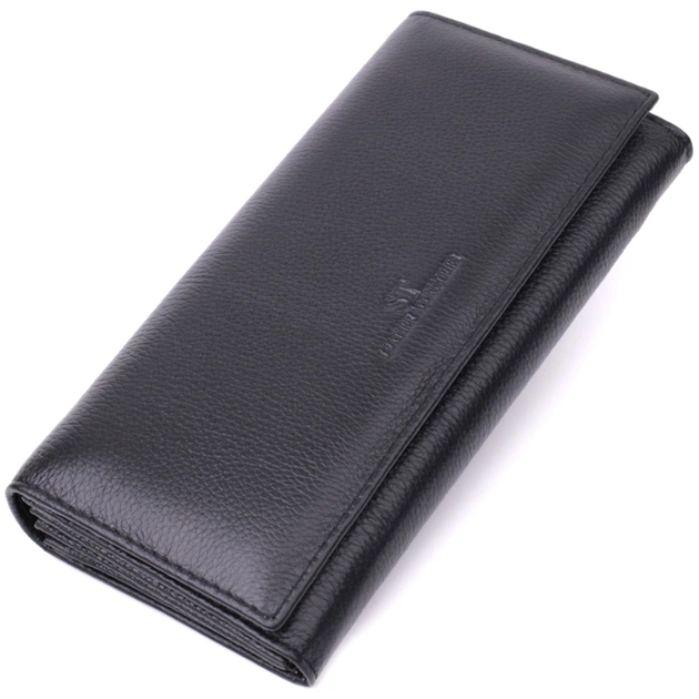 Кошелек ST Leather Из натуральной кожи Черный (22523) - изображение 1