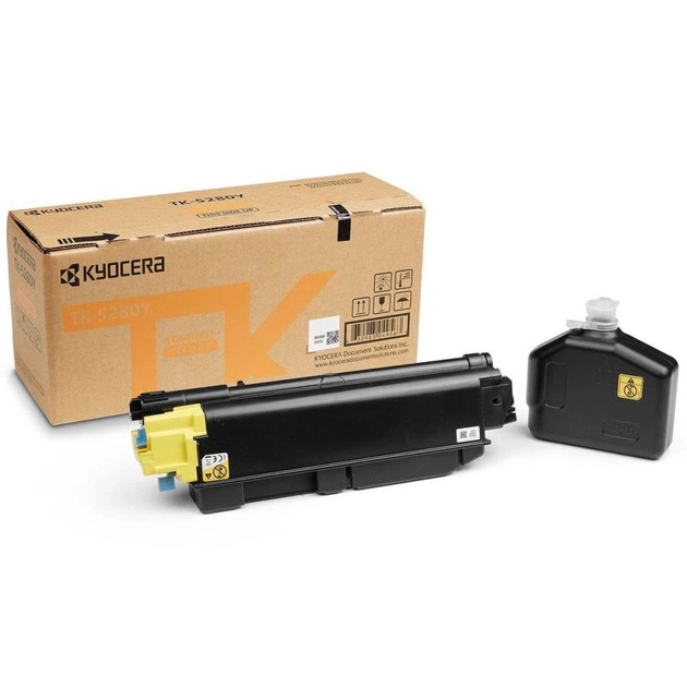 Тонер-картридж Kyocera TK-5280Y Yellow (1T02TWANL0) - изображение 1