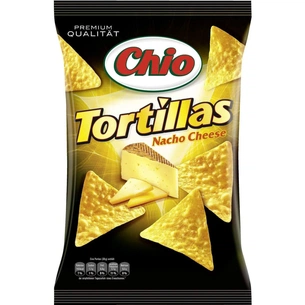 Чіпси Chio Tortillas зі смаком сиру 125 г (4001242002162) зображення 1