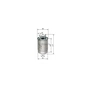 Фільтр паливний Bosch F 026 402 067 - зменшене зображення 5