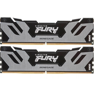 Модуль пам'яті для комп'ютера DDR5 32GB (2x16GB) 7600 MHz Renegade Silver XMP Kingston Fury (ex.HyperX) (KF576C38RSK2-32) зображення 1