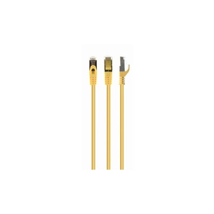 Патч-корд Cablexpert 10м S/FTP Cat 6A CU LSZH yellow (PP6A-LSZHCU-Y-10M) зображення 1