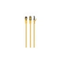 Патч-корд Cablexpert 10м S/FTP Cat 6A CU LSZH yellow (PP6A-LSZHCU-Y-10M) - зменшене зображення 1