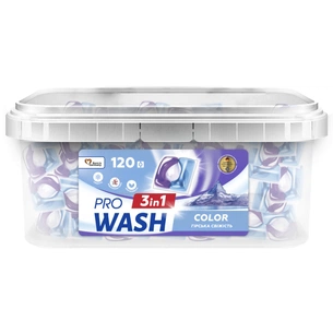 Капсули для прання Pro Wash Гірська свіжість 120 шт. (4262396145239) зображення 1