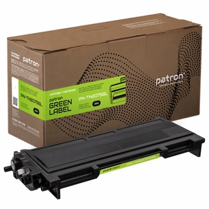 Тонер-картридж Patron BROTHER TN-2075 GREEN Label (PN-TN2075GL) зображення 1
