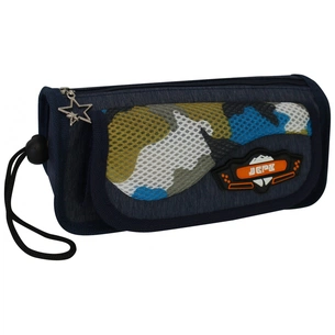 Пенал Maxi 2 відділення (J-2373-black) зображення 1
