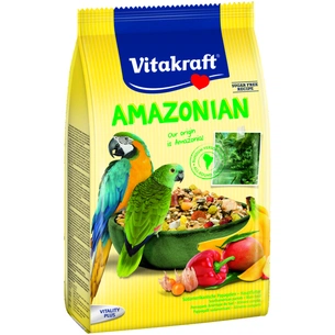 Корм для птахів Vitakraft Amazonia для американських папуг 750 г (4008239216434) изображение 1