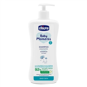 Дитячий шампунь Chicco Без Сліз Baby Moments, 500 мл (10585.00) зображення 1