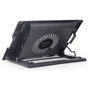Підставка до ноутбука Gembird до 17", 1x150 mm fan, black (NBS-1F17T-01) - зменшене зображення 3