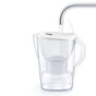 Фільтр-глечик Brita Marella Memo MXPro 2.4л (1.4л води) з фільтр-картриджем, білий (1052789) - уменьшенное изображение 3