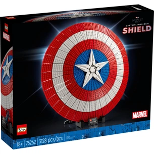 Конструктор LEGO Marvel Щит Капітана Америка 3128 деталей (76262) зображення 1