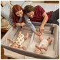 Ліжечко Chicco Next2Me Twins для двійні сірий (87077.68) - зменшене зображення 10