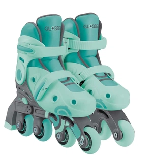 Роликові ковзани Globber 2в1 м'ятно-зелені р.26-29, до 20кг, 3+ (780-206) зображення 1