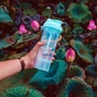 Шейкер спортивний SmartShake Slim 500ml Neon Blue (10253101) - зменшене зображення 6