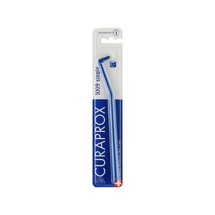 Зубна щітка Curaprox CS 1009 Single & Sulcular 9 мм Монопучкова Темно-синя (CS 1009-01) зображення 1