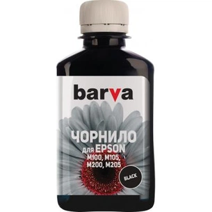 Чорнило Barva EPSON M100/M105/M200/M205 (T77414) 1кг BLACK SOFT Pigment (M100-483) зображення 1